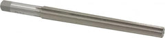 Interstate - #10 Pin, 0.7216" Diam, 0.5799" Small End, 5/8" Diam Straight Shank, 6-13/16" Flute, Taper Pin Reamer - Americas Industrial Supply