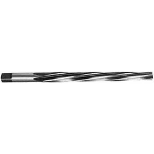 Interstate - #0 Pin, 0.1638" Diam, 0.1287" Small End, 11/64" Diam Straight Shank, 1-11/16" Flute, Taper Pin Reamer - Americas Industrial Supply
