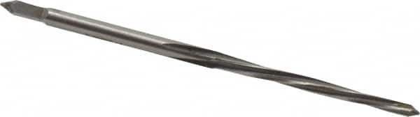 Value Collection - #6/0 Pin, 0.0806" Diam, 0.0611" Small End, 3/32" Diam Straight Shank, 15/16" Flute, Taper Pin Reamer - Americas Industrial Supply