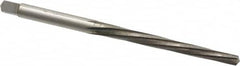 Interstate - #3/0 Pin, 0.1302" Diam, 0.1029" Small End, 9/64" Diam Straight Shank, 1-5/16" Flute, Taper Pin Reamer - Americas Industrial Supply