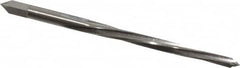 Interstate - #2/0 Pin, 0.1462" Diam, 0.1137" Small End, 5/32" Diam Straight Shank, 1-9/16" Flute, Taper Pin Reamer - Americas Industrial Supply