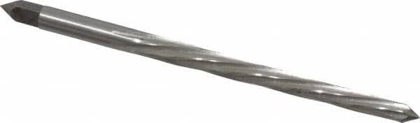 Interstate - #2 Pin, 0.2006" Diam, 0.1605" Small End, 13/64" Diam Straight Shank, 1-15/16" Flute, Taper Pin Reamer - Americas Industrial Supply