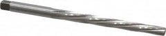 Interstate - #4 Pin, 0.2604" Diam, 0.2071" Small End, 17/64" Diam Straight Shank, 2-9/16" Flute, Taper Pin Reamer - Americas Industrial Supply