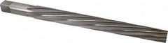 Interstate - #14 Pin, 1.542" Diam, 1-1/4" Small End, 1-1/2" Diam Straight Shank, 14" Flute, Taper Pin Reamer - Americas Industrial Supply