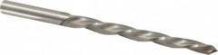 Interstate - #4 Pin, 0.2604" Diam, 0.2071" Small End, 17/64" Diam Straight Shank, 2-9/16" Flute, Taper Pin Reamer - Americas Industrial Supply