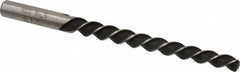 Interstate - #5 Pin, 0.2994" Diam, 0.2409" Small End, 5/16" Diam Straight Shank, 2-13/16" Flute, Taper Pin Reamer - Americas Industrial Supply