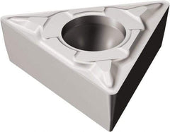 Sandvik Coromant - TPMT1.81.50 PF Grade 5015 Cermet Turning Insert - Uncoated, 60° Triangle, 7/32" Inscr Circle, 3/32" Thick, 0.2mm Corner Radius - Americas Industrial Supply