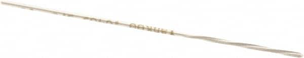 Made in USA - 3/64" High Speed Steel 4 Flute Chucking Reamer - Spiral Flute, 0.0455" Straight Shank, 1/2" Flute Length, 2-1/2" OAL - Americas Industrial Supply