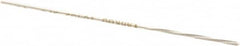Made in USA - 3/64" High Speed Steel 4 Flute Chucking Reamer - Spiral Flute, 0.0455" Straight Shank, 1/2" Flute Length, 2-1/2" OAL - Americas Industrial Supply