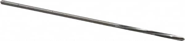 Made in USA - 1/16" High Speed Steel 4 Flute Chucking Reamer - Spiral Flute, 0.0585" Straight Shank, 1/2" Flute Length, 2-1/2" OAL - Americas Industrial Supply