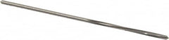 Made in USA - 5/64" High Speed Steel 4 Flute Chucking Reamer - Spiral Flute, 0.072" Straight Shank, 3/4" Flute Length, 3" OAL - Americas Industrial Supply