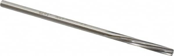 Made in USA - 3/16" High Speed Steel 6 Flute Chucking Reamer - Americas Industrial Supply
