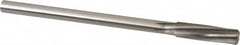 Made in USA - 29/64" High Speed Steel 6 Flute Chucking Reamer - Spiral Flute, 0.373" Straight Shank, 1-3/4" Flute Length, 7" OAL - Americas Industrial Supply