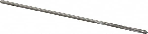Made in USA - 1/16" Cobalt 4 Flute Chucking Reamer - Spiral Flute, 0.0585" Straight Shank, 1/2" Flute Length, 2-1/2" OAL - Americas Industrial Supply