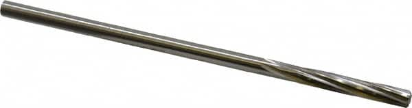 Made in USA - Letter E Cobalt 6 Flute Chucking Reamer - Americas Industrial Supply