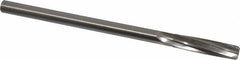 Made in USA - 27/64" Cobalt 6 Flute Chucking Reamer - Spiral Flute, 0.373" Straight Shank, 1-3/4" Flute Length, 7" OAL - Americas Industrial Supply