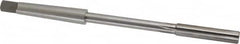 Made in USA - 3/8" High Speed Steel 6 Flute Chucking Reamer - Straight Flute, 1MT Morse Taper Shank, 1-3/4" Flute Length, 7" OAL - Americas Industrial Supply