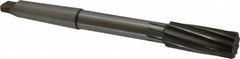 Made in USA - 1-1/8" High Speed Steel 10 Flute Chucking Reamer - Americas Industrial Supply
