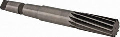 Made in USA - 1-7/16" High Speed Steel 12 Flute Chucking Reamer - Spiral Flute, 4MT Morse Taper Shank, 3-1/4" Flute Length, 12" OAL - Americas Industrial Supply