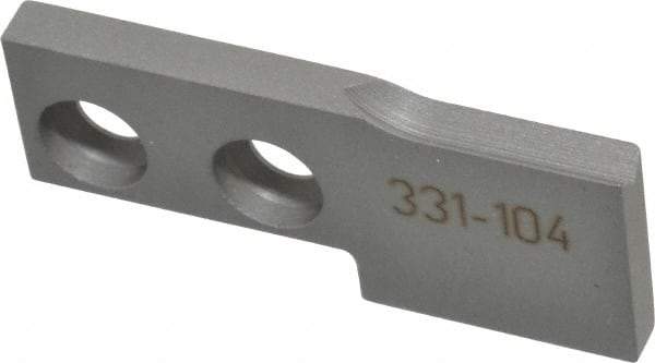 Kennametal - Left Hand Cut, 3/16" Insert Width, Cutoff & Grooving Support Blade for Indexables - 13/16" Max Depth of Cut, GS188 Insert, 13/16" Blade Width - Americas Industrial Supply