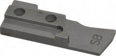 Kennametal - Right Hand, 3/32 Inch Insert Width, Indexable Cutoff and Grooving Support Blade - SB333101 - Americas Industrial Supply