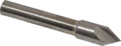 Interstate - 5/16" Head Diam, 1/4" Shank Diam, 1 Flute 60° High Speed Steel Countersink - Americas Industrial Supply