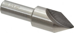 Interstate - 3/4" Head Diam, 1/2" Shank Diam, 1 Flute 60° High Speed Steel Countersink - Americas Industrial Supply