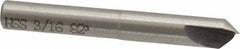 Interstate - 3/16" Head Diam, 3/16" Shank Diam, 1 Flute 82° High Speed Steel Countersink - Americas Industrial Supply