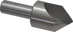 Interstate - 1" Head Diam, 1/2" Shank Diam, 1 Flute 82° High Speed Steel Countersink - Americas Industrial Supply