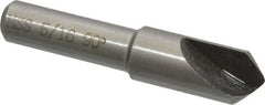 Interstate - 5/16" Head Diam, 1/4" Shank Diam, 1 Flute 90° High Speed Steel Countersink - Americas Industrial Supply