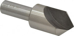 Interstate - 7/8" Head Diam, 1/2" Shank Diam, 1 Flute 90° High Speed Steel Countersink - Americas Industrial Supply