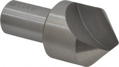 Interstate - 1-1/4" Head Diam, 3/4" Shank Diam, 1 Flute 90° High Speed Steel Countersink - Americas Industrial Supply