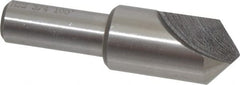 Interstate - 3/4" Head Diam, 1/2" Shank Diam, 1 Flute 100° High Speed Steel Countersink - Americas Industrial Supply