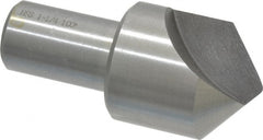 Interstate - 1-1/4" Head Diam, 3/4" Shank Diam, 1 Flute 100° High Speed Steel Countersink - Americas Industrial Supply