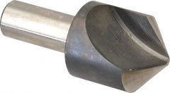 Interstate - 1-1/2" Head Diam, 3/4" Shank Diam, 1 Flute 100° High Speed Steel Countersink - Americas Industrial Supply