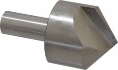 Interstate - 2" Head Diam, 3/4" Shank Diam, 1 Flute 100° High Speed Steel Countersink - Americas Industrial Supply