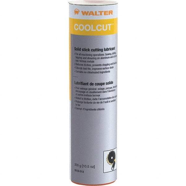 WALTER Surface Technologies - CoolCut, 10.5 oz Stick Cutting Fluid - Solid Stick, For Broaching, Drilling, Milling, Reaming, Sawing, Shearing, Tapping - Americas Industrial Supply