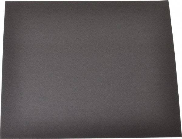 3M - 120 Grit, Aluminum Oxide Sanding Sheet - 11" Long x 9" Wide, Fine Grade, J Weighted Cloth Backing - Americas Industrial Supply