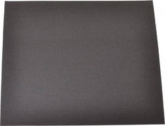 3M - 120 Grit, Aluminum Oxide Sanding Sheet - 11" Long x 9" Wide, Fine Grade, J Weighted Cloth Backing - Americas Industrial Supply