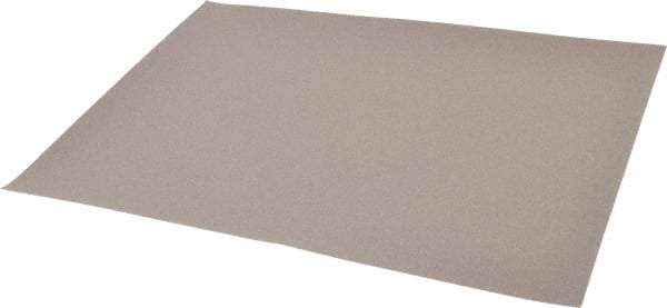 3M - 240 Grit, Aluminum Oxide Sanding Sheet - 11" Long x 9" Wide, Very Fine Grade, J Weighted Cloth Backing - Americas Industrial Supply