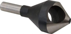 Interstate - 5/8" Shank Diam, 0 Flute 82° High Speed Steel Countersink - Bright Finish, Single End, Straight Shank, Right Hand Cut - Americas Industrial Supply