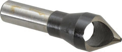 Interstate - 1/2" Shank Diam, 0 Flute 60° High Speed Steel Countersink - Americas Industrial Supply