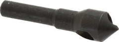 Interstate - 1/4" Shank Diam, 0 Flute 90° High Speed Steel Countersink - Americas Industrial Supply