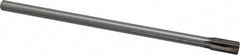 Interstate - 3/8" Diam, 0.3408 to 0.3125" Max Diam Straight Shank, 3/4" Flute Length, Machine Expansion Reamer - Straight Flute, 7" OAL, Right Hand Cut, 6 Flutes, High Speed Steel, Bright Finish - Americas Industrial Supply