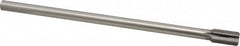 Interstate - 13/32" Diam, 0.372 to 0.3125" Max Diam Straight Shank, 3/4" Flute Length, Machine Expansion Reamer - Straight Flute, 7" OAL, Right Hand Cut, 6 Flutes, High Speed Steel, Bright Finish - Americas Industrial Supply