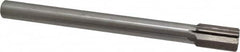 Interstate - 1-1/8" Diam, 0.873 to 0.875" Max Diam Straight Shank, 1-3/4" Flute Length, Machine Expansion Reamer - Straight Flute, 11" OAL, Right Hand Cut, 8 Flutes, High Speed Steel, Bright Finish - Americas Industrial Supply