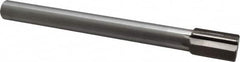 Interstate - 1-1/4" Diam, 0.998 to 1" Max Diam Straight Shank, 1-7/8" Flute Length, Machine Expansion Reamer - Straight Flute, 11-1/2" OAL, Right Hand Cut, 8 Flutes, High Speed Steel, Bright Finish - Americas Industrial Supply