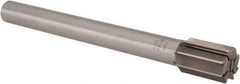 Interstate - 1-5/16" Diam, 0.998 to 1" Max Diam Straight Shank, 1-7/8" Flute Length, Machine Expansion Reamer - Straight Flute, 11-1/2" OAL, Right Hand Cut, 8 Flutes, High Speed Steel, Bright Finish - Americas Industrial Supply