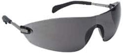 MCR Safety - Indoor/Outdoor Clear Mirror Lenses, Frameless Safety Glasses - Scratch Resistant, Size Universal, Wrap Around - Americas Industrial Supply