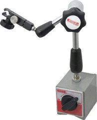 SPI - Rectangular Base, Indicator Transfer Stand - 9-1/8" High, 2-1/4" Base Length x 2" Base Width x 2-1/8" Base Height - Americas Industrial Supply